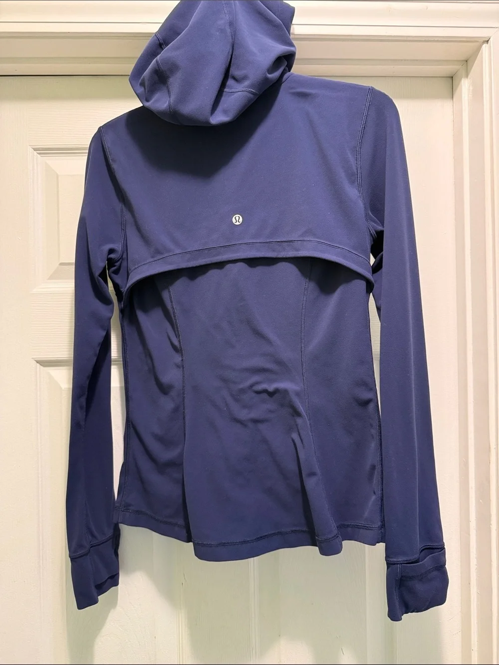 Lululemon Define Jacket Nulu Hooded Zip Up Navy Size 8